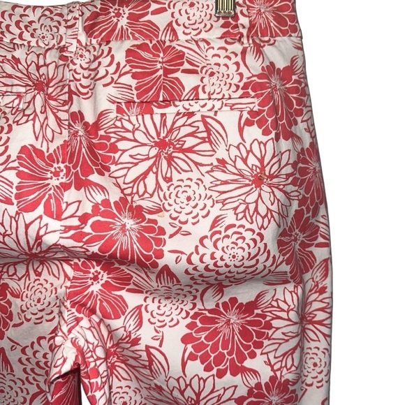 5 for $40
Talbots Woman The Perfect Skimmer Cropped Pant Pink Floral Spring 8p - Picture 8 of 11